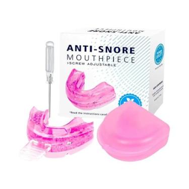 Imagem de Protetor Bucal Ajustável Anti-Ronco, Dispositivo Anti-Apneia Para Para