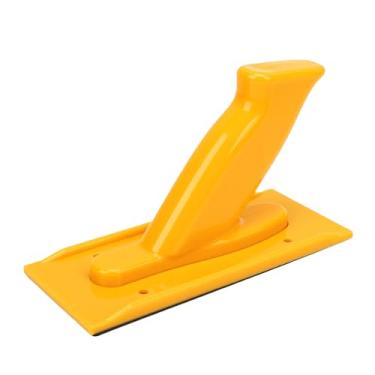 Imagem de Jectse Bloco de Pressão para Carpintaria, Ferramenta de Segurança para Junta de Roteador de Serra de Mesa Com Alça Arredondada e Design Texturizado, Plástico ABS Amarelo para Máquinas