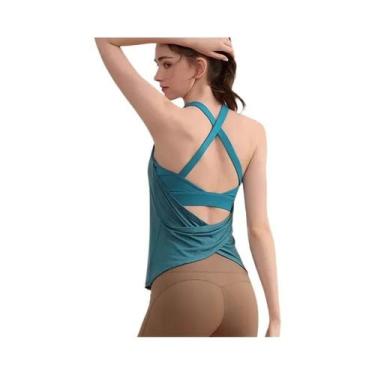 Imagem de Top De Yoga Feminino De Secagem Rápida E Respirável, Colete De Corrida