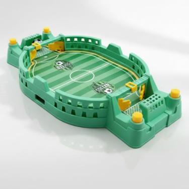 Imagem de Mini Jogo Futebol de Mesa Arena Fut League, 2 Jogadores, Plástico ABS, Verde, 24x12x3 cm, com Bola, 3 Anos+