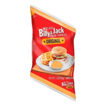 Imagem de Molho billy&jack original food service 1,01l - ki sabor - Billy & Jack