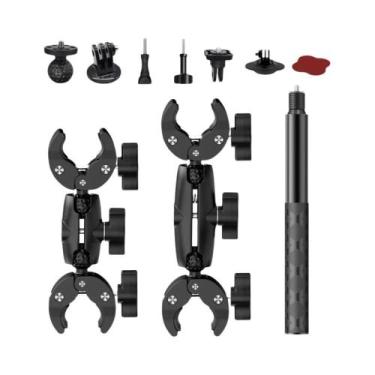 Imagem de Kit De Suporte Para Motocicleta Para Insta360 X5 X4 X3 X2 RS DJI GoPro