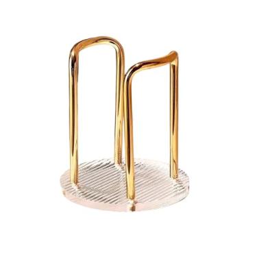 Imagem de Apoio para Copo Mesa de Café Organizador Chávenas Acessórios Cozinha e Escritório Papel Descartável Design Empilhamento Invertido ABS Espesso Uso Resi