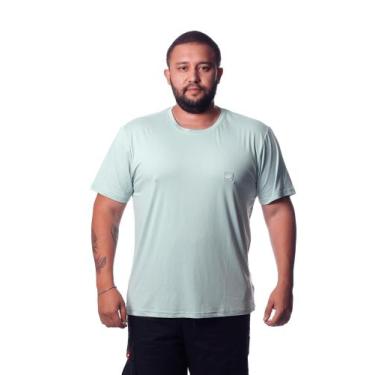 Imagem de Camiseta Plus Size Bali Hai Estilizada - BALI COMPANY, Verde claro, G3