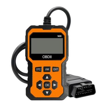 Imagem de Scanner OBD2 profissional e ferramenta de diagnóstico de carro – Leitor de código automático para todos os veículos, verifique a luz do motor, ABS, SRS, transmissão, teste de bateria e emissão, dados