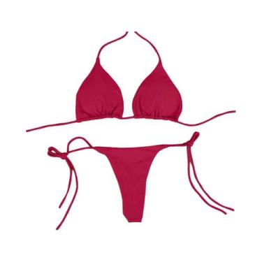 Imagem de Conjunto De Biquíni Sexy Com Almofadas Push-up Para Mulheres, Moda De 