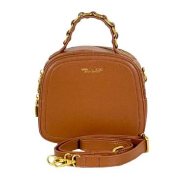 Imagem de Bolsa Pequena Casual Estruturada em material ecológico - Pavão De Ouro