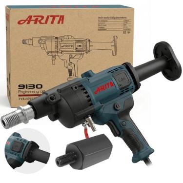 Imagem de Kit Perfuratriz Manual 1900w 2100rpm 130mm Arita 220v Com Adaptador 1.