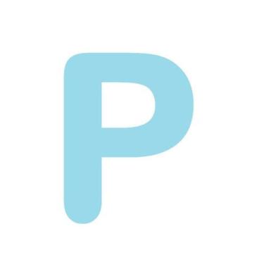 Imagem de Letras em EVA Alfabeto Azul Claro - 14cm - Extra Festas, P