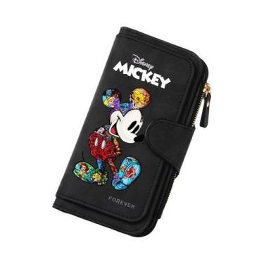 Imagem de Carteira Feminina Mickey Minnie, Bolsa Para Cartões E Moedas, Presente