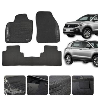 Imagem de Tapete Para Carro Cerato 2010 a 2013 Com Traseiro Inteiriço Borracha A