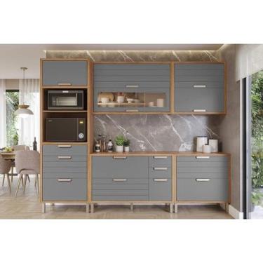 Imagem de Kit Modulado MGM 5 Peças Eloise C5P161 Cinamomo/Platina