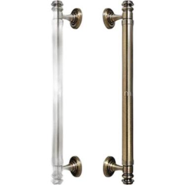 Imagem de Puxador Duplo Porta Pivotante Correr Rústico Davinci 450Mm - Máxima me