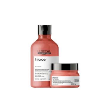 Imagem de Loreal Professionnel Inforcer Kit Shampoo e Mascara Fortalecedora Anti