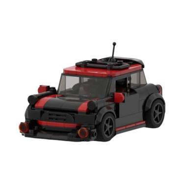 Imagem de Blocos De Montar De Carros De Corrida Para Meninos MOC MINI JCW Brinqu