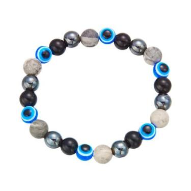 Imagem de Pulseiras De Pedra Natural 7 Chakras Para Mulheres E Homens, Boa Sorte