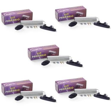 Imagem de Kit Com 5 Para Raio Completo Cerca Elétrica Rural Zebu 612