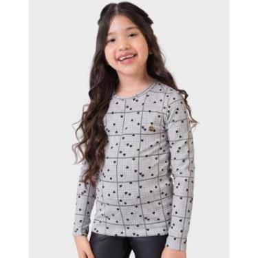 Imagem de Blusa Detalhada Vermelho Elegante Frio Moda Dia a Dia Para o Inverno - Menina 4 a 14 anos-Feminino