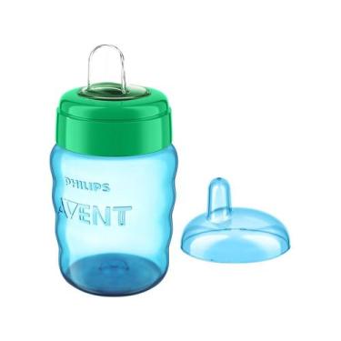 Imagem de Copo Philips Avent Easy Sip C/ Bico De Silicone 260ml (9m+) Azul, Azul