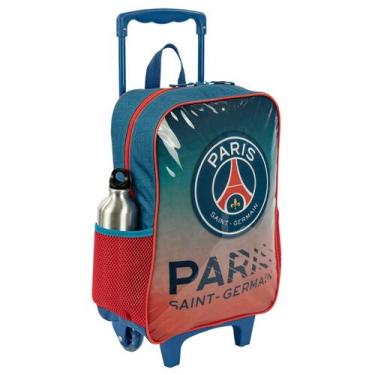 Imagem de Mochila de Rodinhas Escolar Infantil PSG Paris Saint Germain Sestini, 