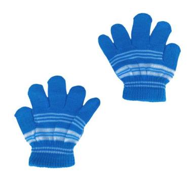 Imagem de Kit Com 2 Pares De Luvas Quentinhas Frio Inverno Infantil Para Escola 