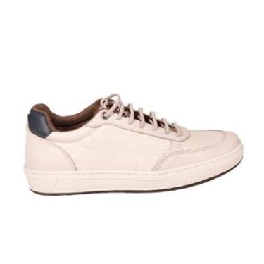 Imagem de Sapatênis Casual Confortável Couro Moda Masculino Ferricelli Hrt61040 Hornet-Masculino