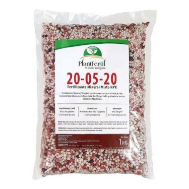 Imagem de Adubo Fertilizante NPK 20-05-20 - 1KG - PlantFertil