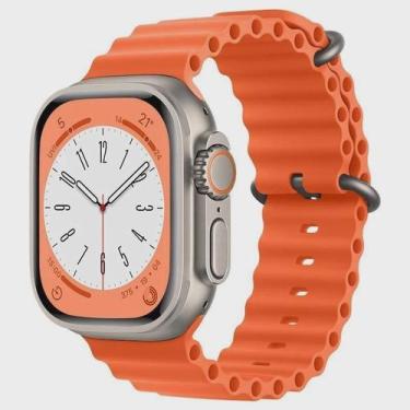 Imagem de Pulseira Silicone Oceano Compativel Apple Watch 42mm 44mm 45mm 49Mm - 