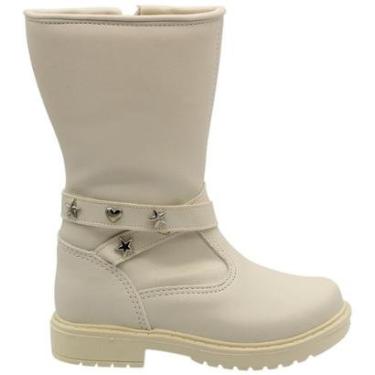 Imagem de Bota Grugui Infantil Baby Cano Médio Apliques Menina-Feminino