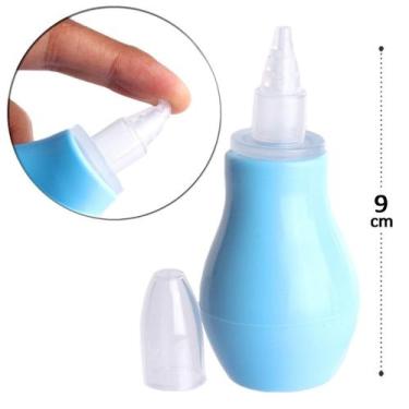 Imagem de Aspirador Nasal para Bebê 2 em 1 Respire Bem - Azul - WESTERN