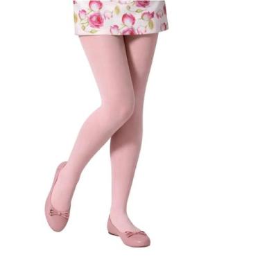 Imagem de Meia calca fio 40 grossa infantil selene 9570, EG, ROSA CHA