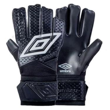 Imagem de Luva de Goleiro Umbro Guardian Campo Unissex, 9/m, Preto