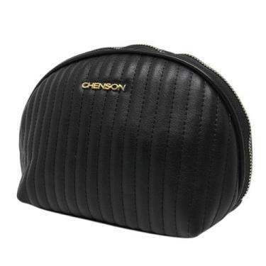 Imagem de Necessaire Feminina Pratica Chenson Tam G, Preto, UN
