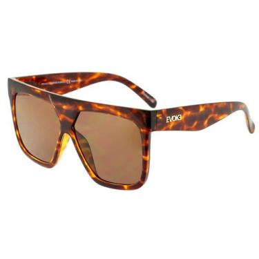 Imagem de Óculos de Sol Evoke Thinker G21 Turtle Light Gold Brown Total 