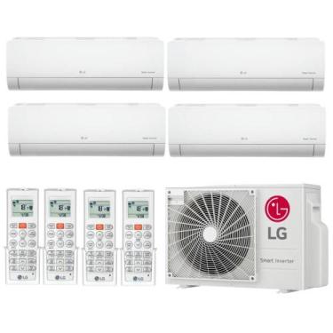 Imagem de Ar Condicionado Multi Split Inverter LG 36000 BTUs (2x9000+12000+24000