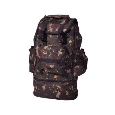 Imagem de Mochila Canadense Camuflada Tática Militar Acampamento Nylon Milisport