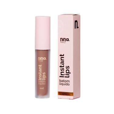 Imagem de Batom Líquido Matte Instant Lips - Nina Makeup, PRINCÍPIO