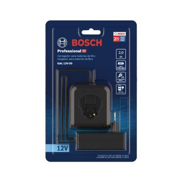 Imagem de Carregador de Bateria GAL 12V-20 com Recarga Rápida em 65 Minutos e Indicador LED Inteligente Bivolt Bosch