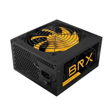 Imagem de FONTE BRX ATX 550W AUTOMATICA AMARELA
