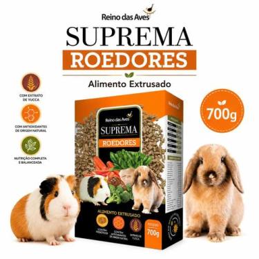 Imagem de Suprema Porquinho da Índia e Mini Coelho Ração 700g Alimento Completo 