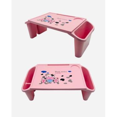 Imagem de Mesa Infantil Portátil para Estudo, Desenho e Brincadeiras Alimentação