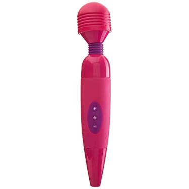 Imagem de Vibrador Wand Recarregável 12 Modos De Vibrações, Lovetoys, Rosa