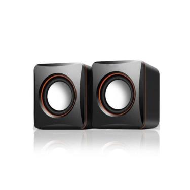 Imagem de Caixa De Som Para Pc E Notebook Compacta 2.0 Usb 5W Rms