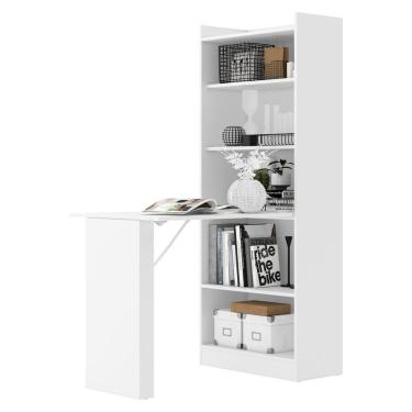 Imagem de Armário Multiuso e Mesa Retrátil com Organizador Multimóveis