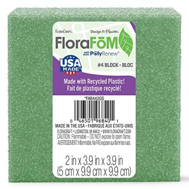 Imagem de FloraCraft Bloco FloraFōM 5 cm x 9 cm x 9 cm verde