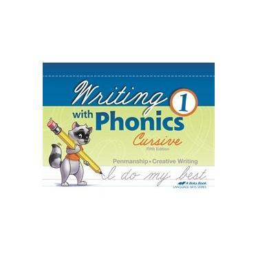 Imagem de Livro de Trabalho Cursivo para Estudantes de Pêndulo Cursivo Abeka 1st Grade 1 - Writing with Phonics 1