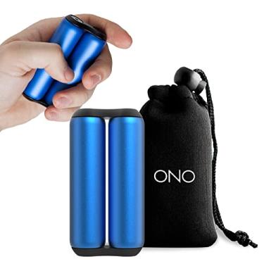 Imagem de ONO Roller - Handheld Fidget Toy for Adults | Help Relieve Stress, Anxiety, Tension | Promotes Focus, Clarity | Compact, Portable Design (Sapphire, Full Size - Aluminum)