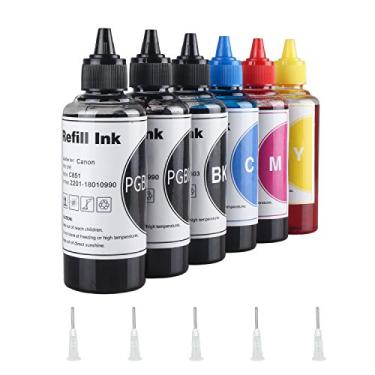 Imagem de Kit de frascos de tinta para impressora PGI-250 CLI-251XL PGI 270XL CLI-271 Cartuchos ou CISS, para PIXMA MX922, MG5720, TS6020, TS6120, TS5020, MG6820, IX6820, MG5620