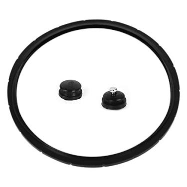Imagem de Anel de vedação de canner de pressão 09905 kit automático de ventilação de ar/sobrepressão substitui Presto Parts 85141 - Serve nos modelos de canner de pressão Presto: 01/C13, 01/C17, 01/C22, 01/CAA12H, 01/CAA20H, (1 pacote)