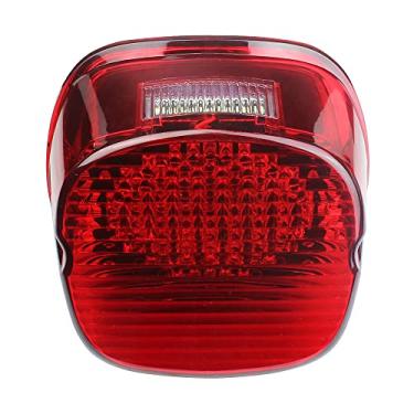Imagem de TOTMOX Luz traseira LED vermelha para motocicletas Harley Davidson, 12 V, impermeável, compatível com a maioria dos modelos, RA01695ACSNP